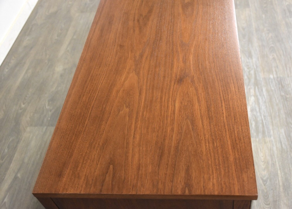 Refinished Paul McCobb Calvin Walnut Credenza Mid Century Modern