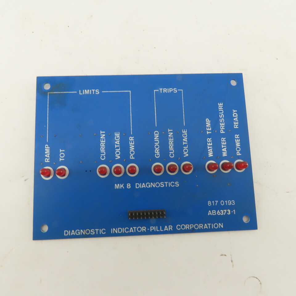 Pillar AB6373-1 Diagnostic Indicator Board