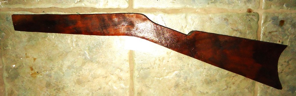 Rifle Half Stock Blank, Muzzleloader?, 25 1/2" x 1 3/4", Walnut