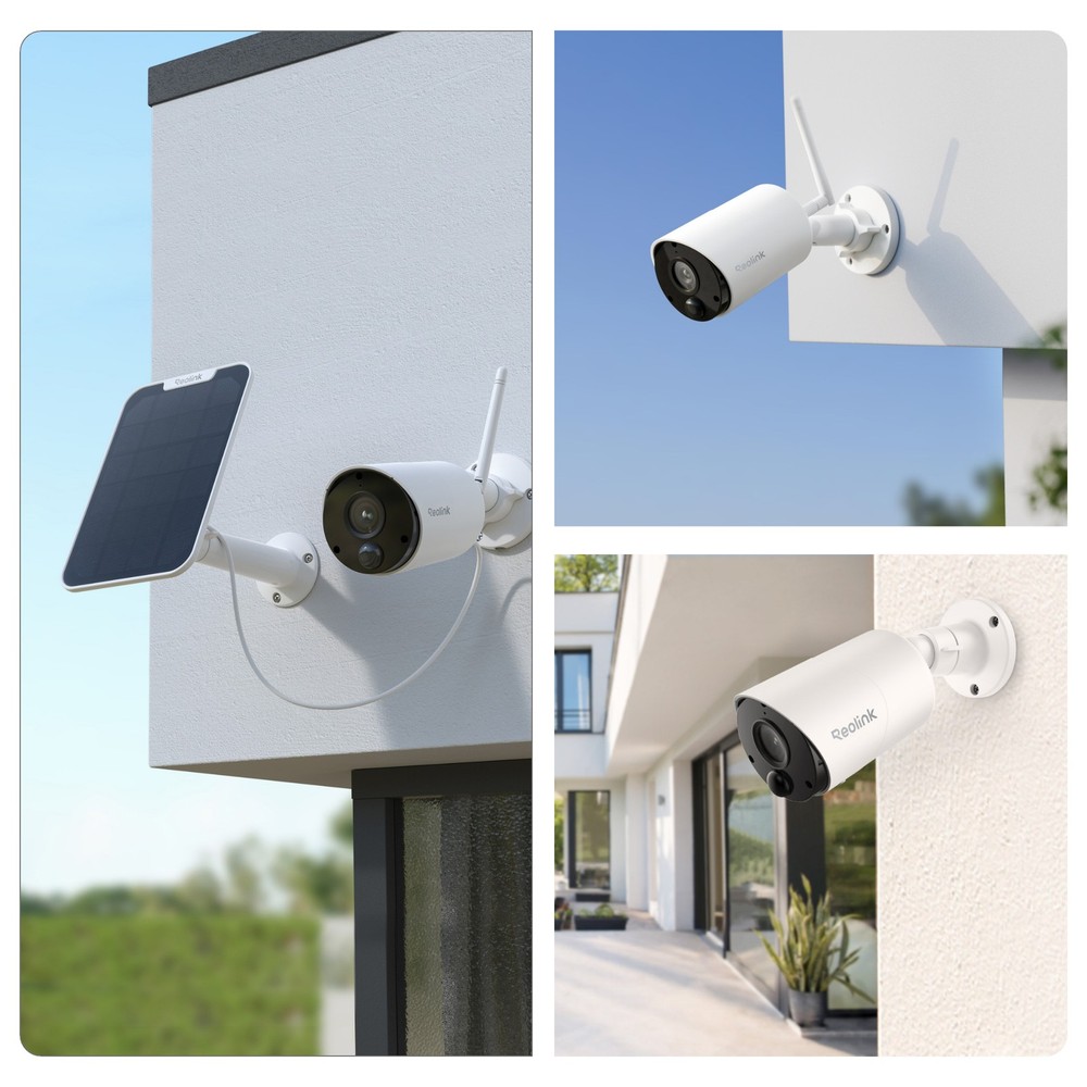 Reolink Argus Eco 5MP Wireless Solar Powered Security Camera Night Vision