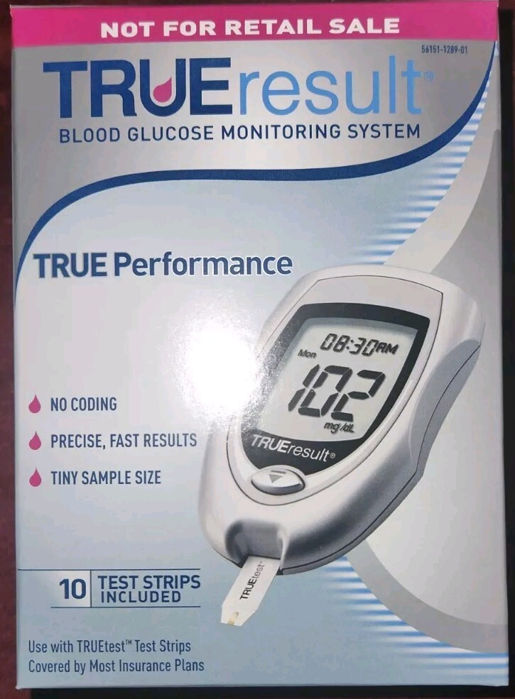 True Result Glucose Meter, Unopened