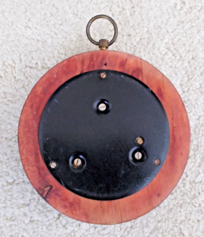 Vintage Vega Round Wall Barometer - Germany - missing needle (read description)