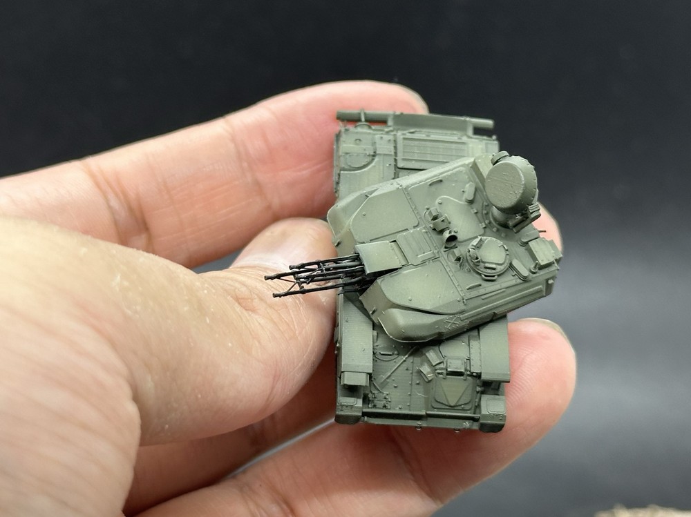 3DPrinted1/144Soviet Shilka Self-Propelled Gun Tank Finished Model