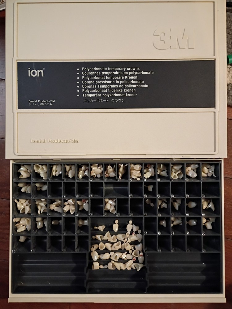 3m Ion Polycarbonate Temporary Crowns