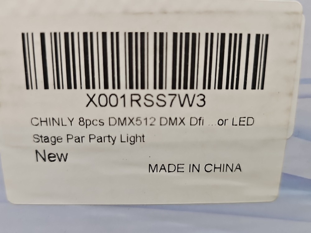 Copkim DMX512 Wireless Transmitter Receiver System Stage Par Party Light 8 PCs