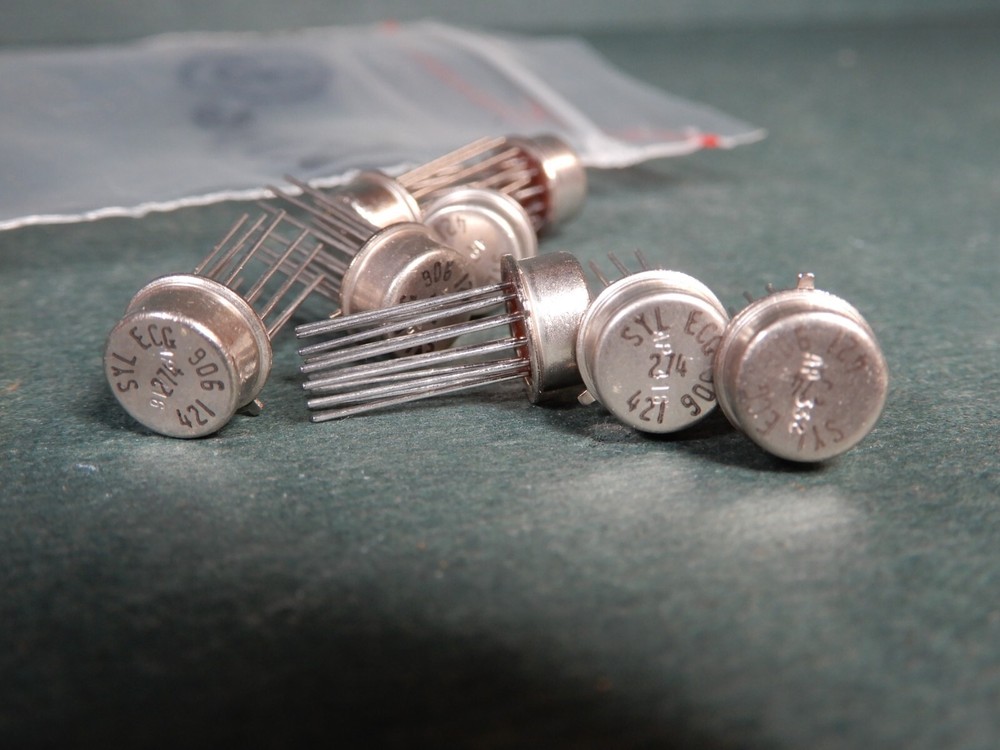 Sylvania ECG908 Differential Amplifier Qty 8 NOS