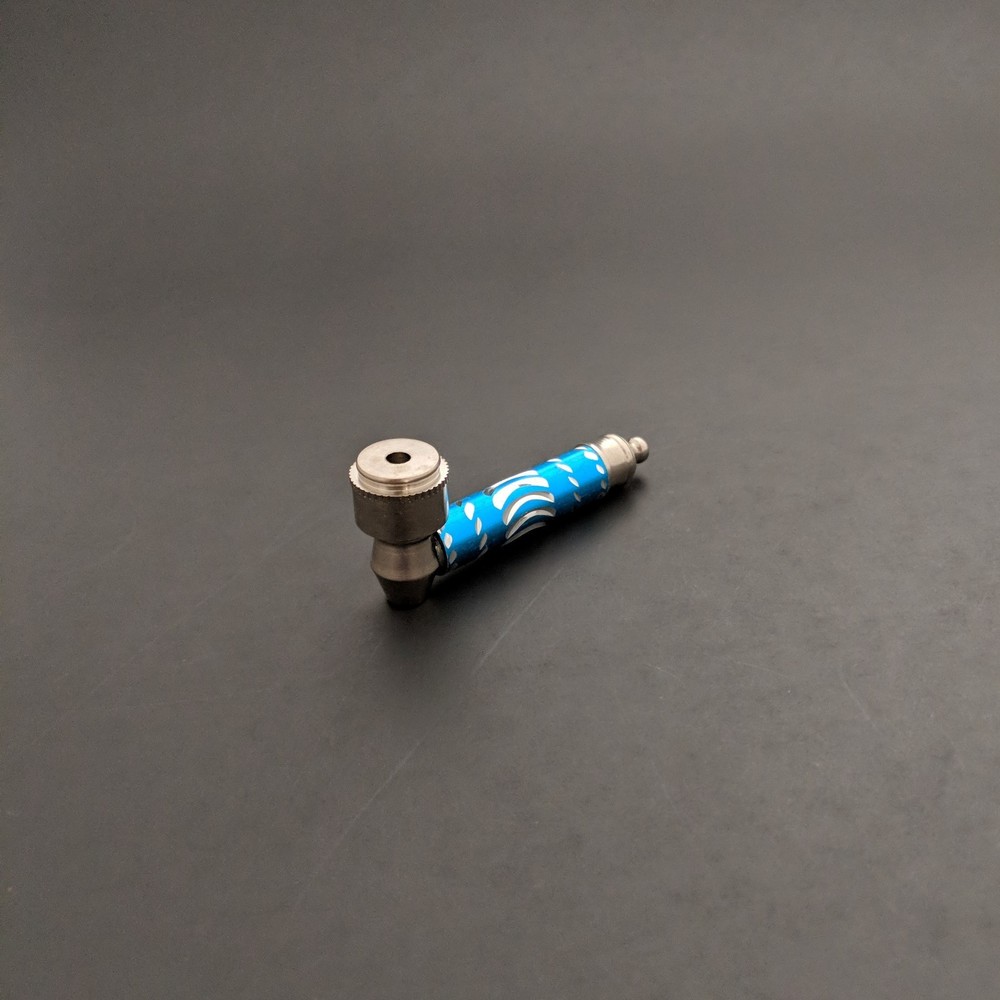 1 Metal single bowl pipe