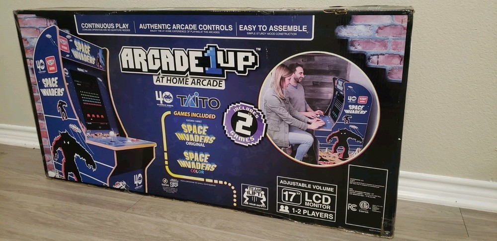 Brand New Space Invaders Arcade1up Retro Machine