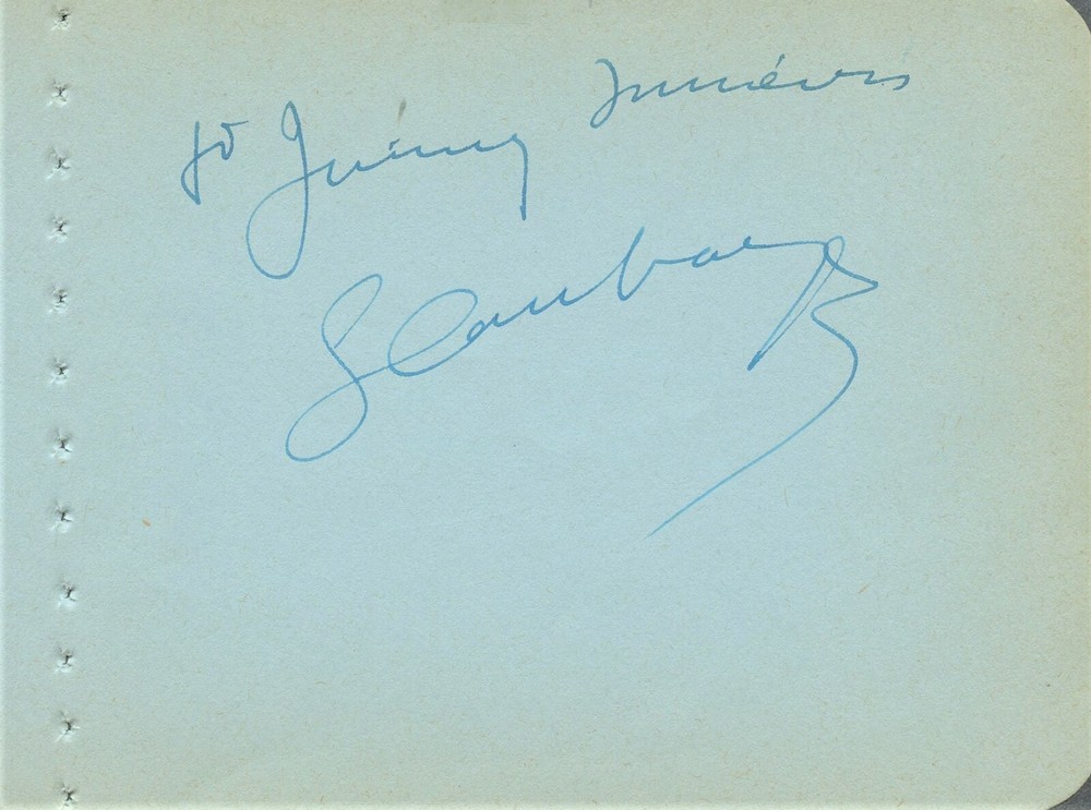 Vintage MYSTERY Autographs