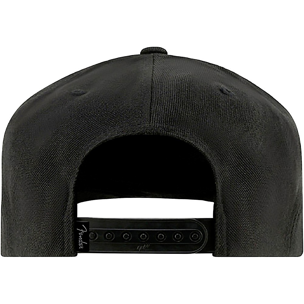 Fender Black Flatbill Hat