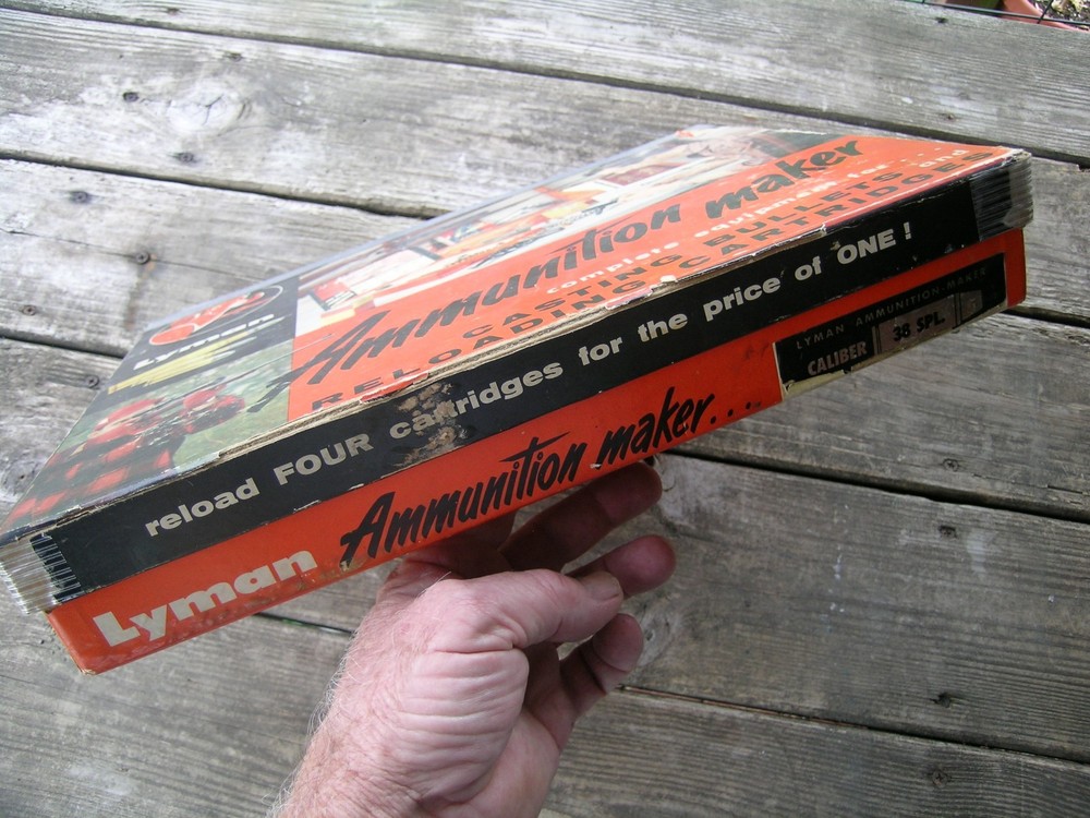 Vintage Lyman Ammunition Maker Kit 310 Reloading Tool & Bullet Mold 38 Spl