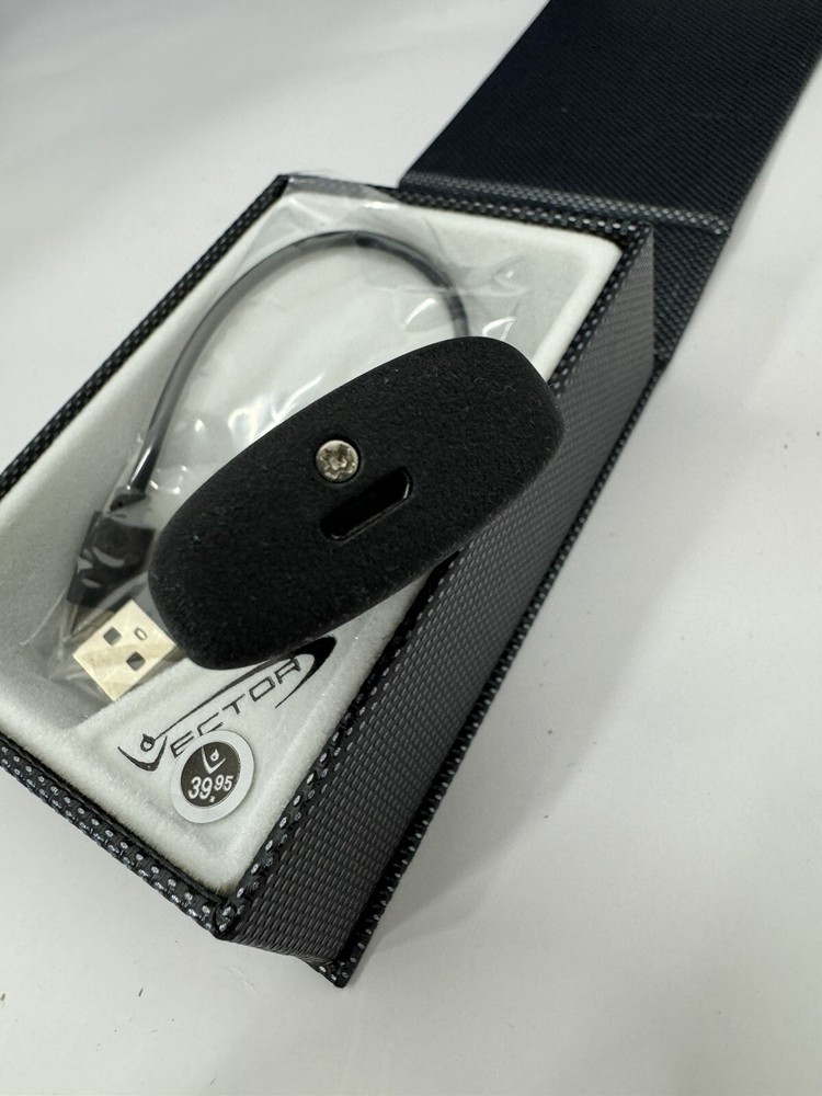 Vector ELECTRON - Arc "Flame" Sensor Ignition Cigar Lighter - Black - New