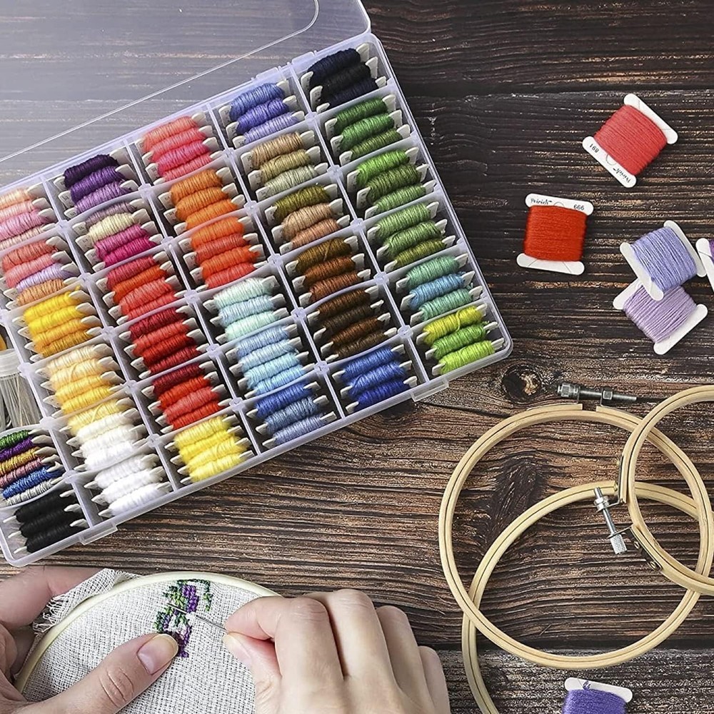 Multi-Purpose Adjustable Storage Boxes - 10.8" x 7" x 1.8" - 8 Packs