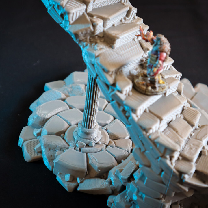 Crumbling Stairs Portal - Phone Powered / D&D / RPG / Magic