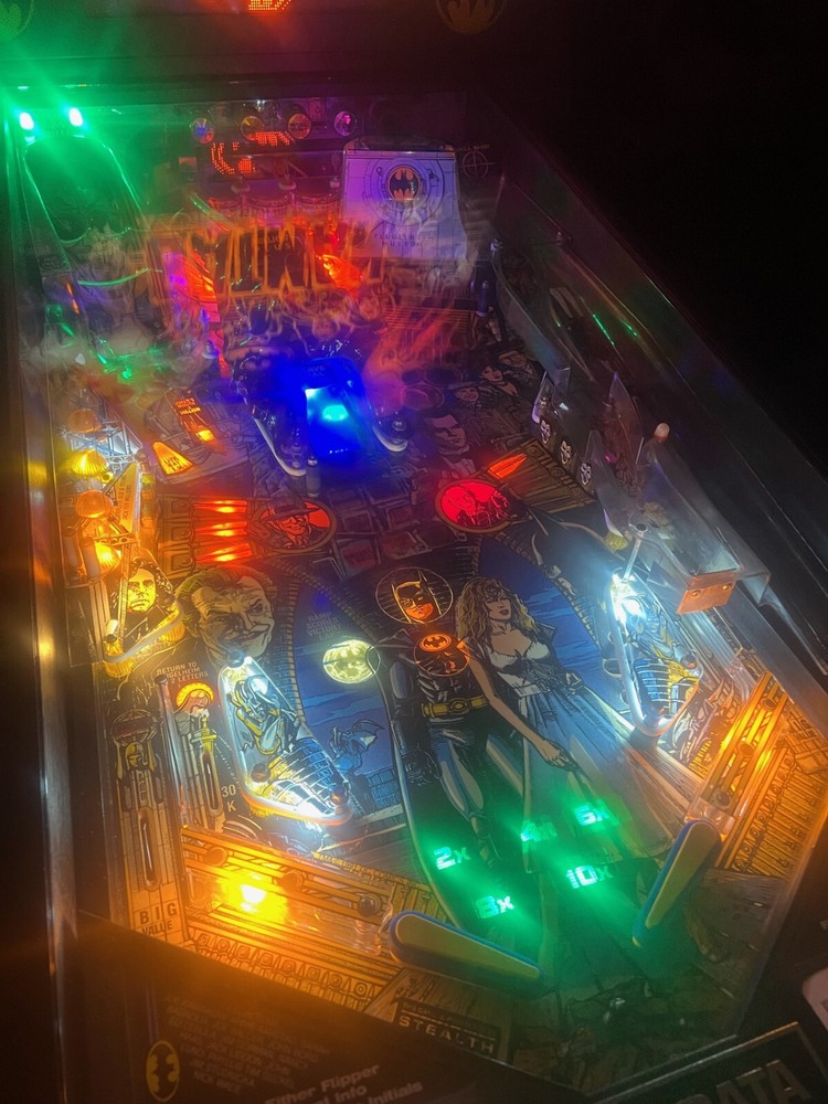 BATMAN NON GHOSTING Lighting Kit custom SUPER BRIGHT PINBALL LED KIT (DATAEAST)