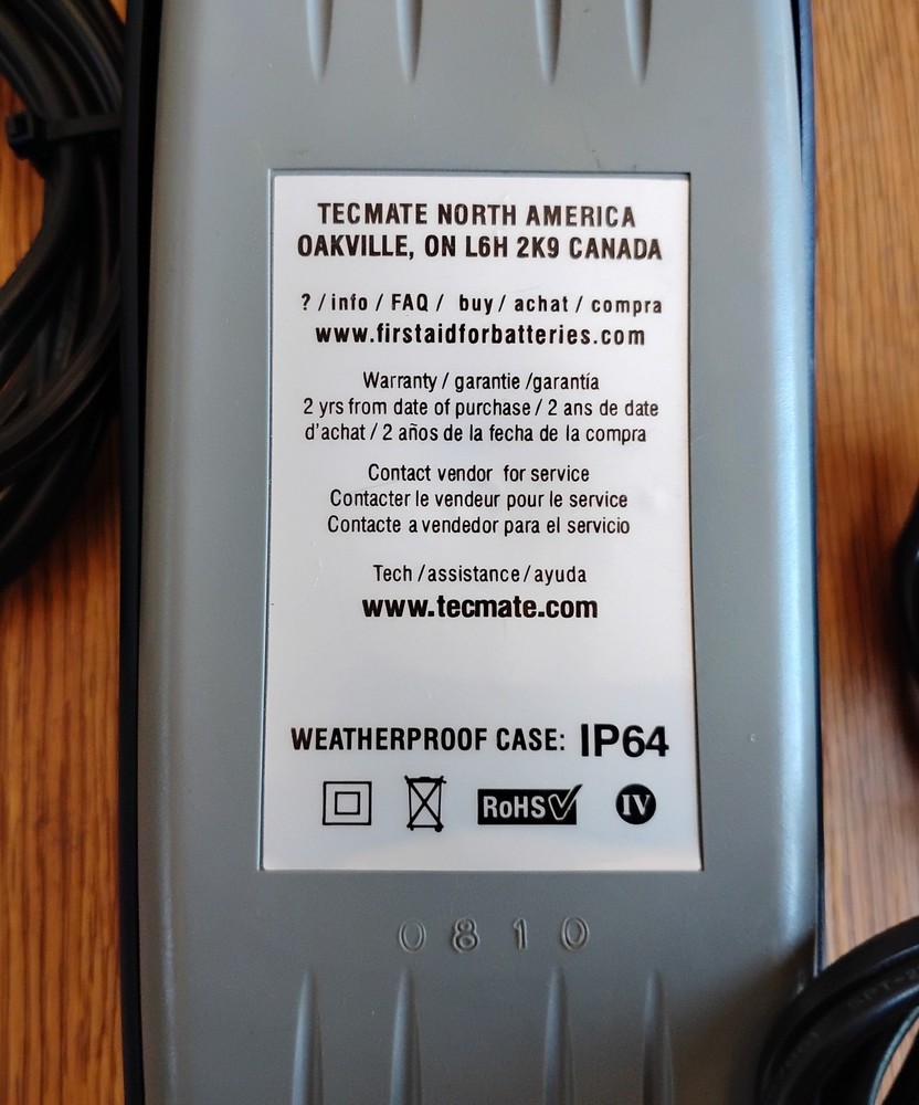 Tecmate Charger and Tester NON-WORKING ( READ DESCRIPTION)