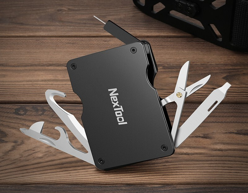 NexTool Multifunctional Belt P50 Essential Integrated Tools Aluminum Polyester