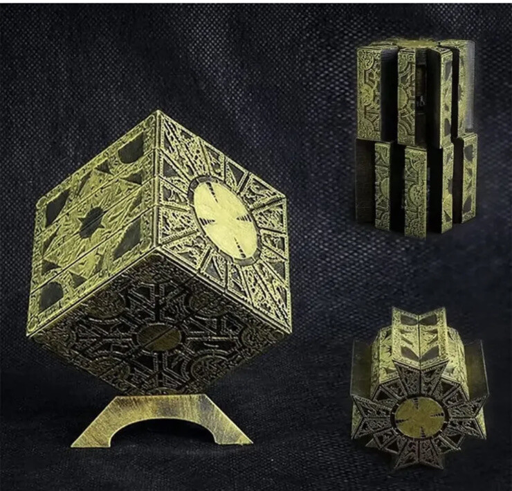 Hellraiser Cube Puzzle Box Lament Configuration Functional Pinhead Prop Horror