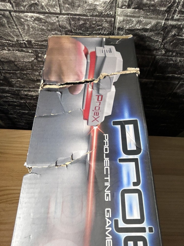 ProjeX Projecting Game Arcade Interactive Laser Animated Target - open box