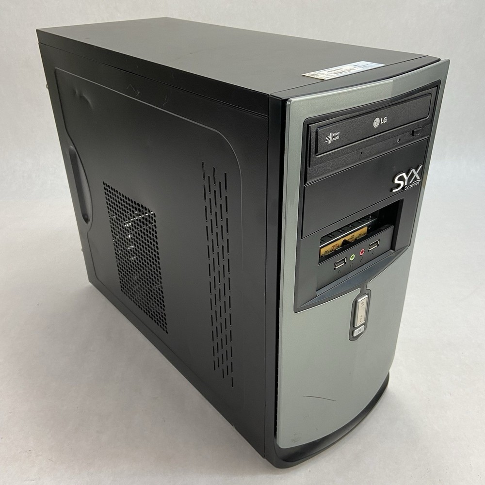Systemax Mini Tower Micro ATX Computer Case Bare Bones No PSU