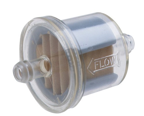 VISU-FILTER INLINE FUEL FILTER1/4" 80 MICRON