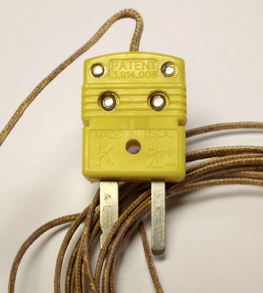 OMEGA K Type Flat Probe Type CH+ AL-Thermocouple Cable CH AL