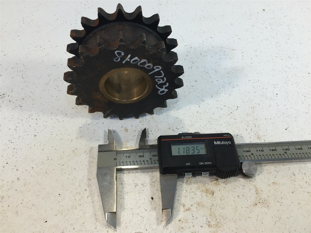 Martin DS40A19 Roller Chain Sprocket - Bushing Bore - Double Row