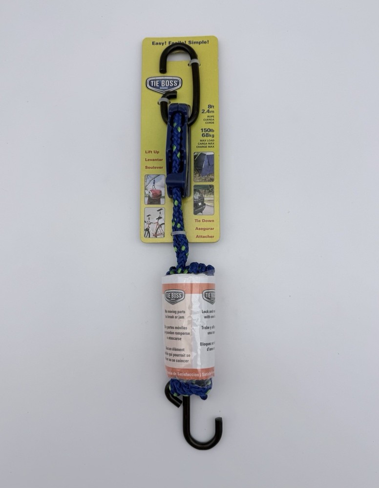 NWT - Tie Boss Pulley System - 8ft - 150 Lbs