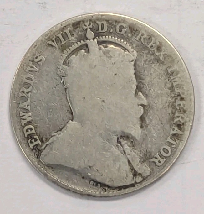 1909-Canada 10 Cent Coin-#T161