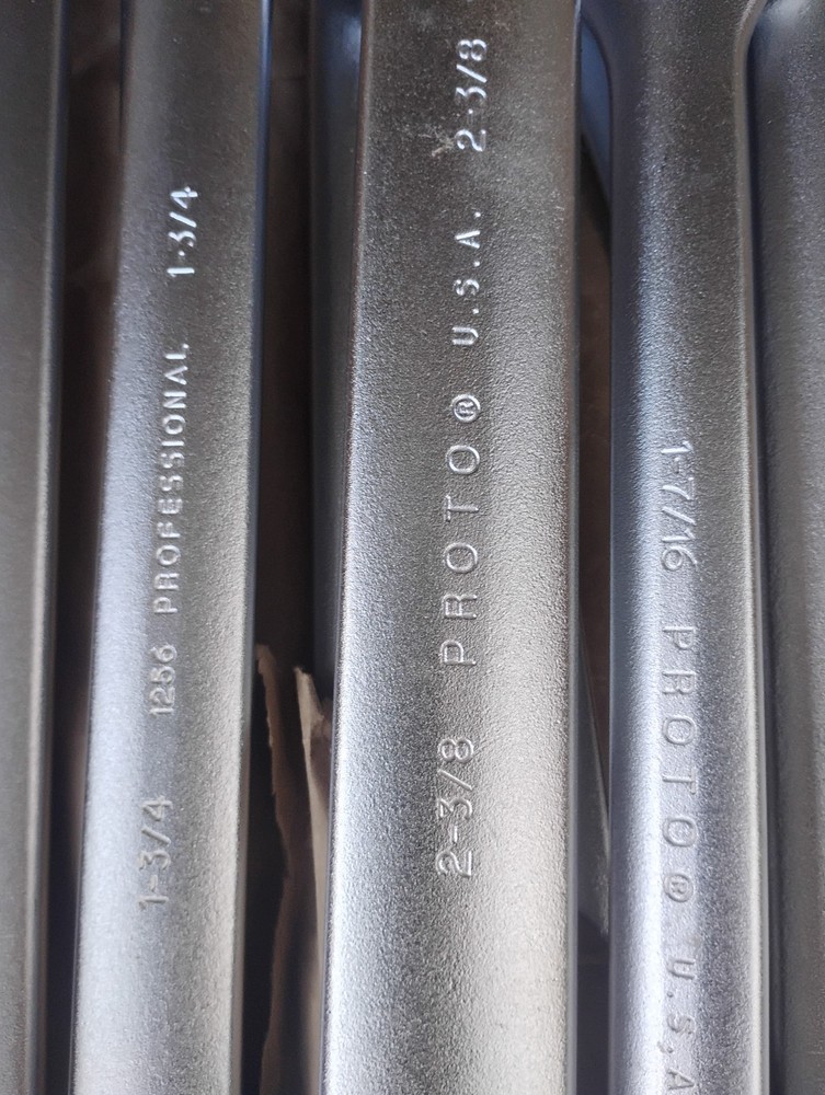 Proto Professional 12 point combination wrench set