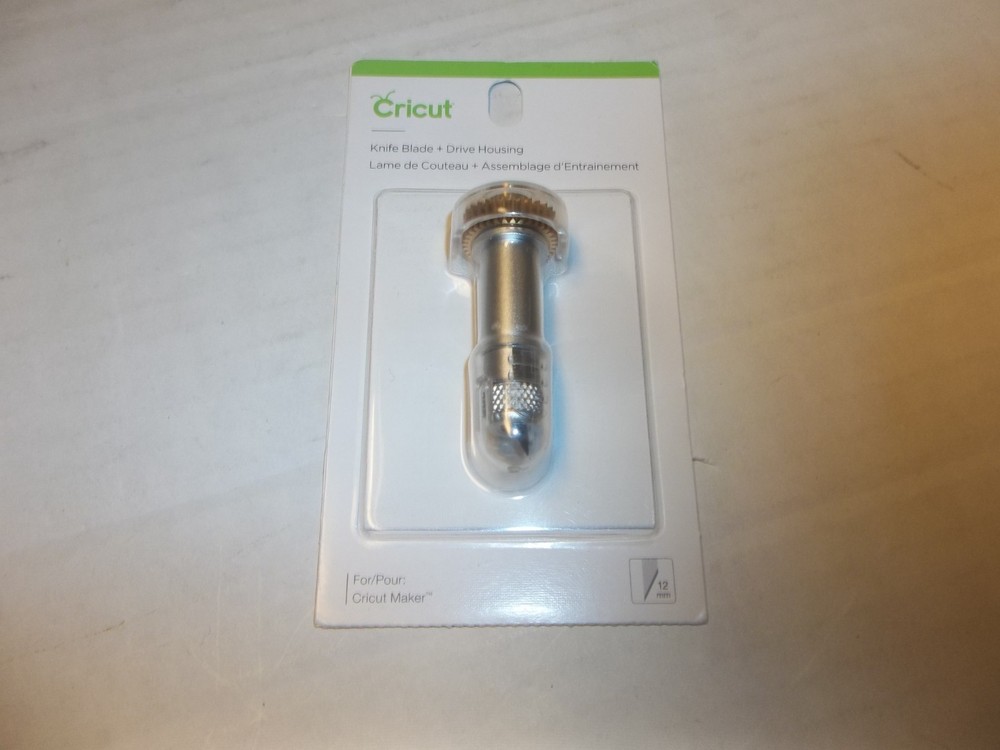 NIP Cricut Knife Blade + Drive Housing 12mm