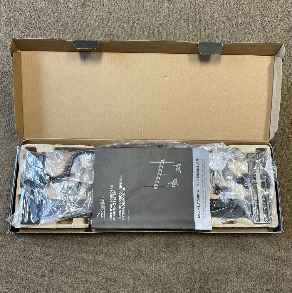 Rocketfish RF-SBM102 Universal Soundbar Mounting System Black