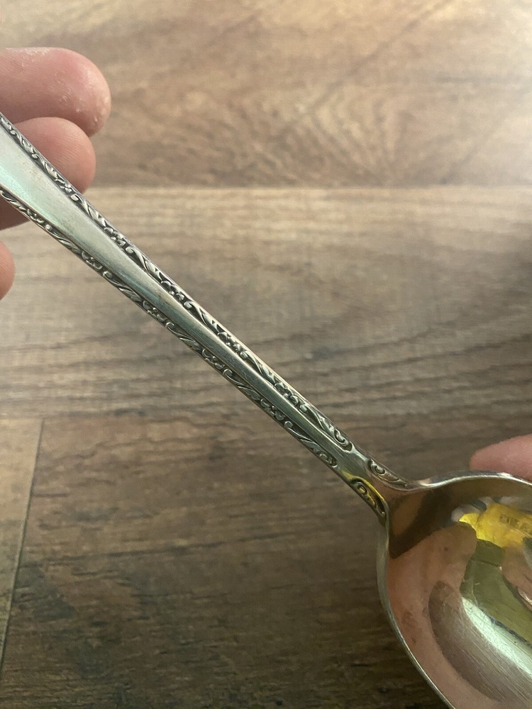 Tablespoon Wm Rogers & Son Exquisite Pattern Silverplated Silverplate