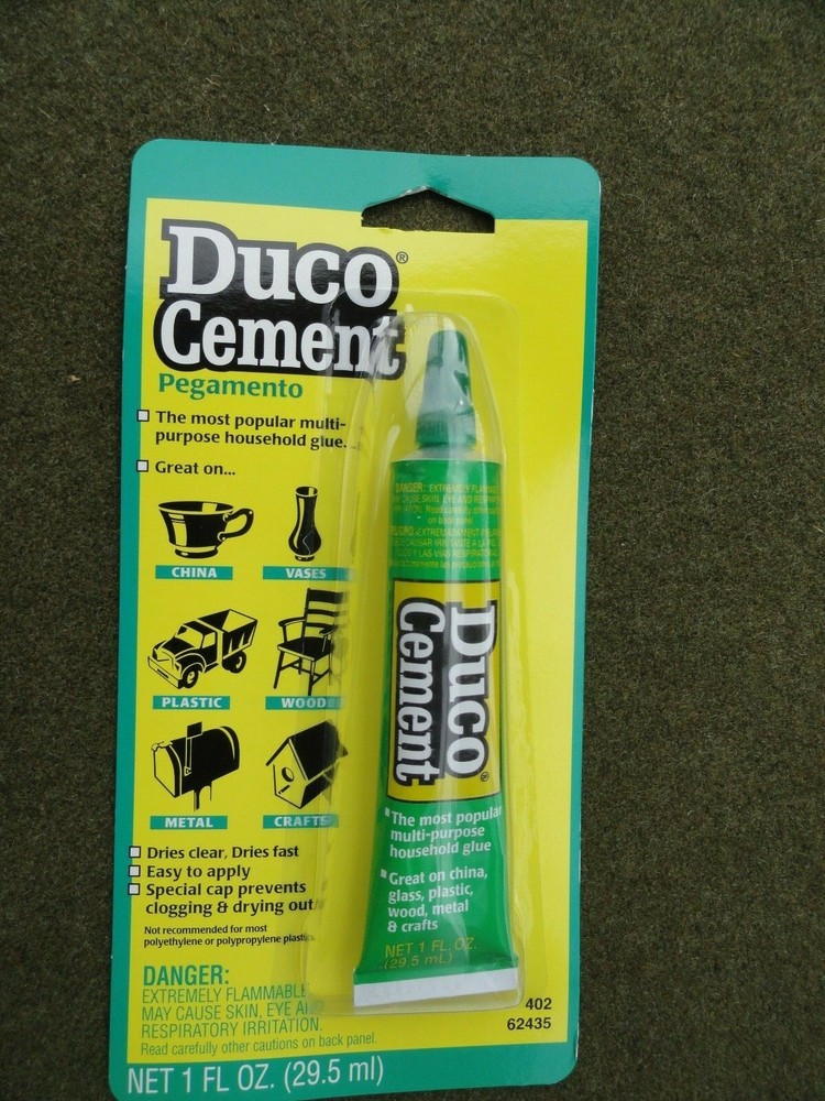 Duco Fletching Cement.  1oz tube.