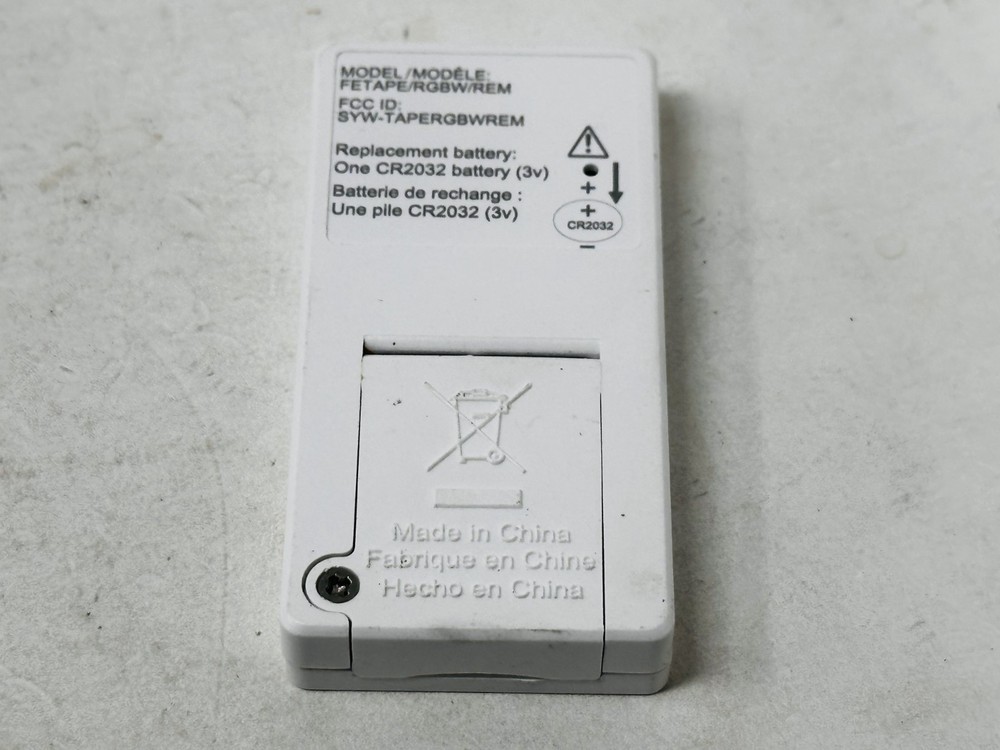 Remote Control For Feit Electric Light Strip - Replacement Only