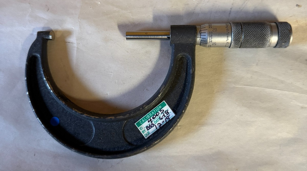 Brown & Sharpe 2"-3" Outside Micrometer