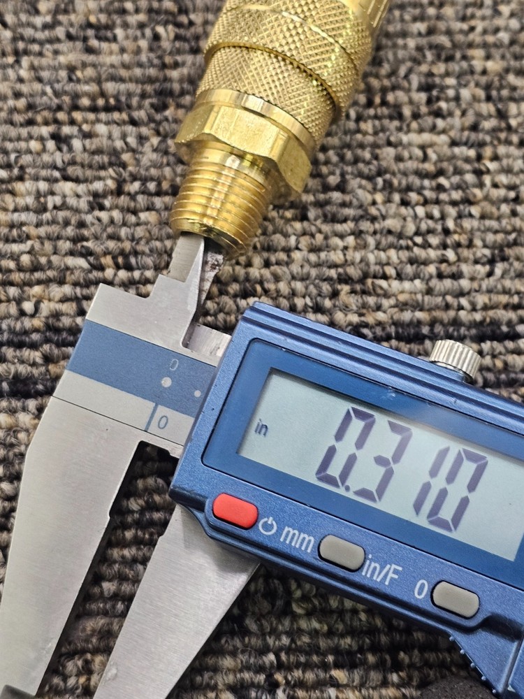 (QTY 4) Milton Kwik Change Coupler M Style 1/2" ID FNPT Brass Replacement