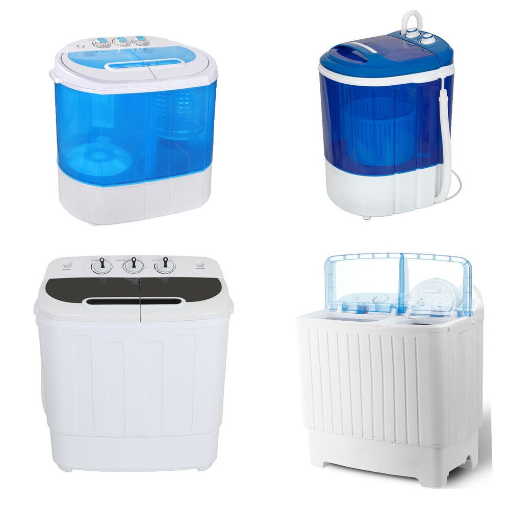 Semi-automatic / Full-automatic  Mini Washing Machine Freestanding Spin Dryer