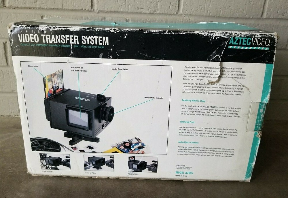 Aztec Video Deluxe Transfer System Model AZVC5
