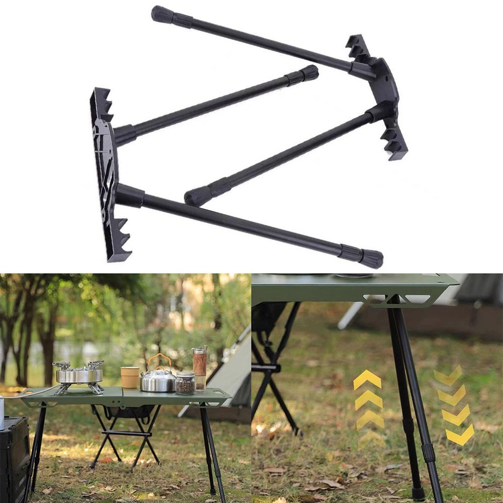 Retractable Table Legs for Camping and Dining Tables Adjustable Height