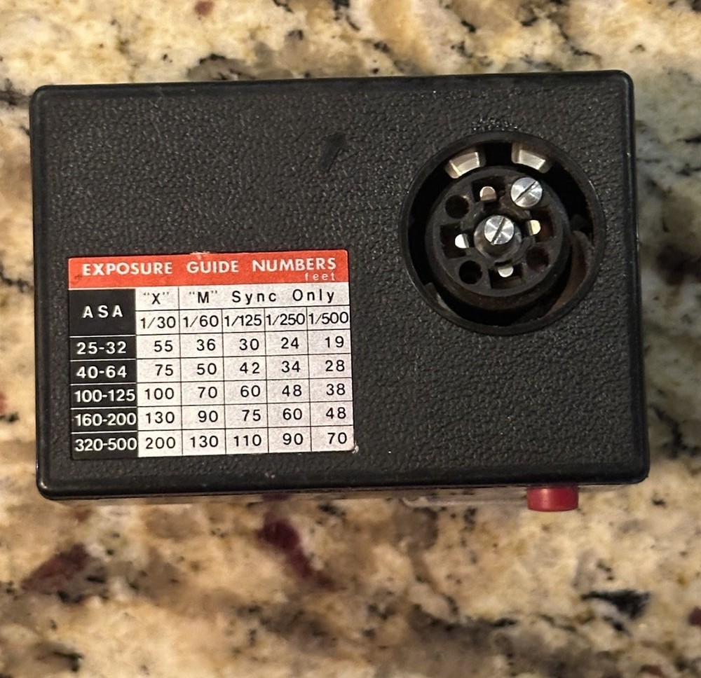 KALIMAR Auto-Cube Flash Unit K-456 Vintage  Japan, Used Untested