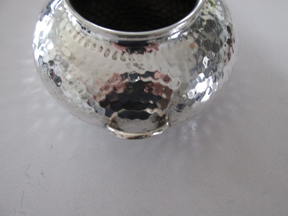 Vintage Hammered Sterling Silver Bowl.....