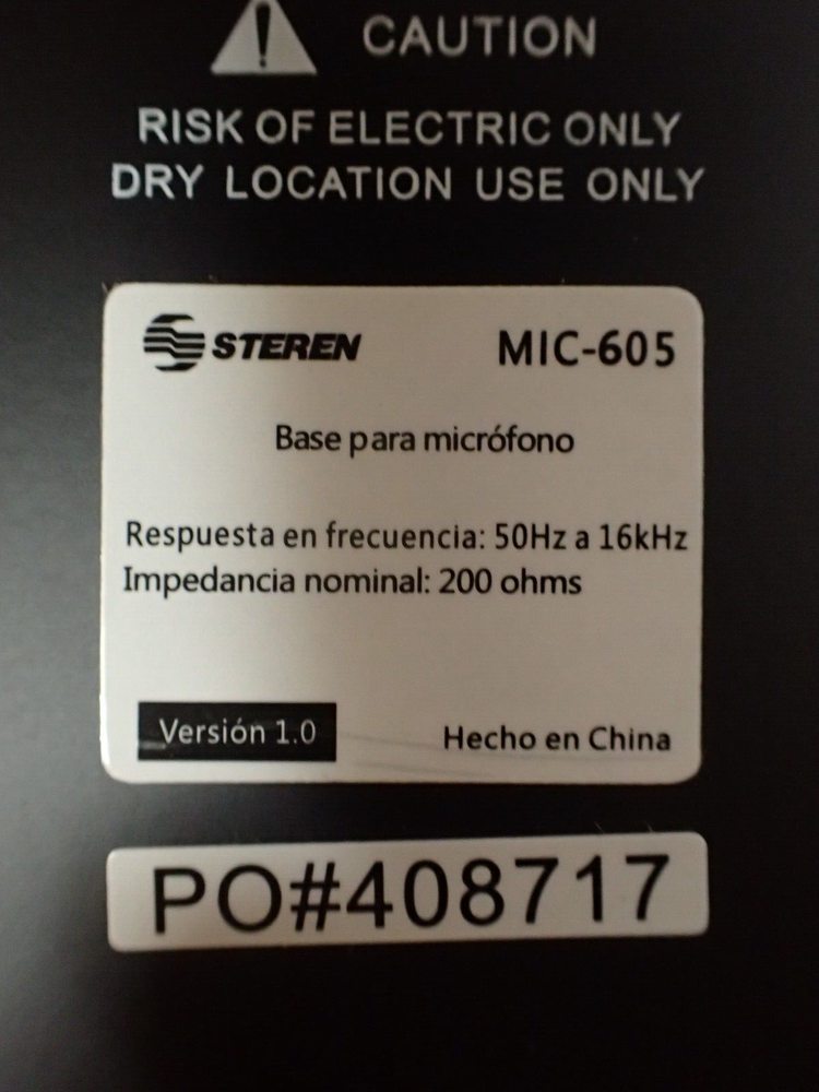 STEREN - Phantom Desk Base - MIC-605