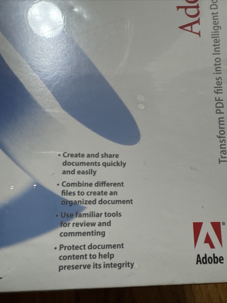 Adobe Acrobat 7.0 Standard Education Version Software