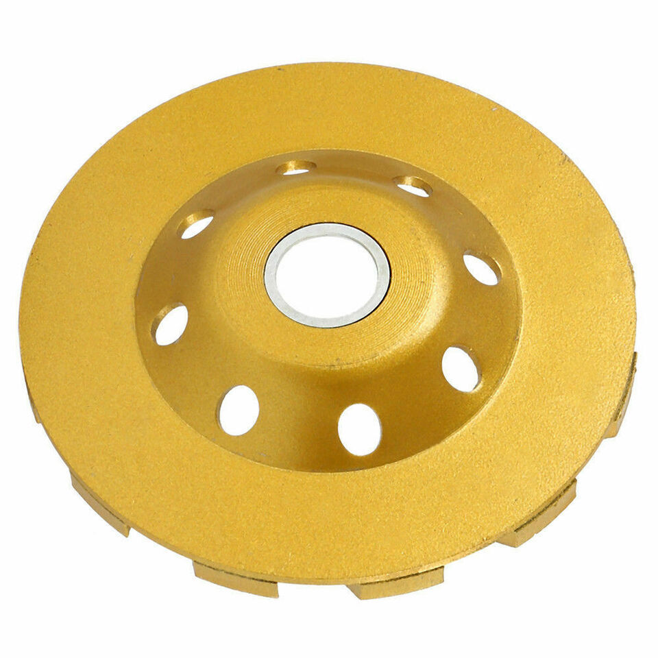 New 4" inch Diamond Segment Grinder Cup Concrete Stone Cut Grinding Wheel Disc