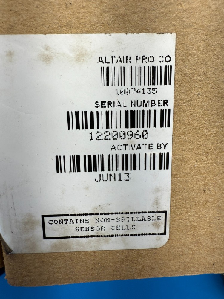 MSA 10074135 Altair Pro Portable Single Carbon Monoxide Gas Detector
