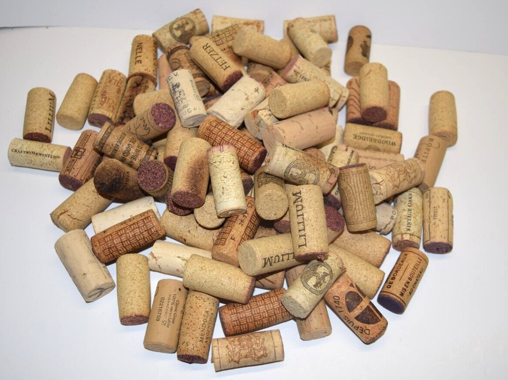 WINE CORKS:  100 corks.  All natural
