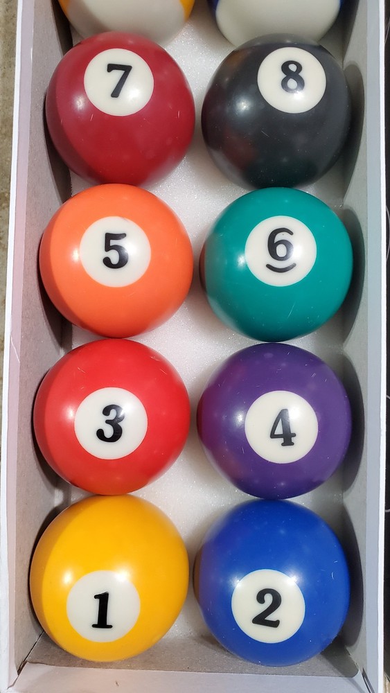 Billiard Pool Balls 2 1/4" Set