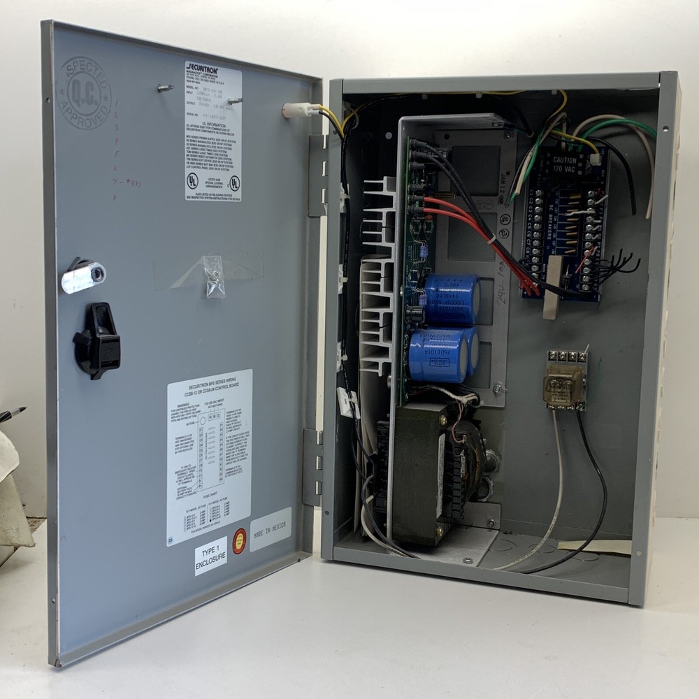 Securitron BPS-24-10 BPS Boxed Power Supply 24VDC 10A, Gray