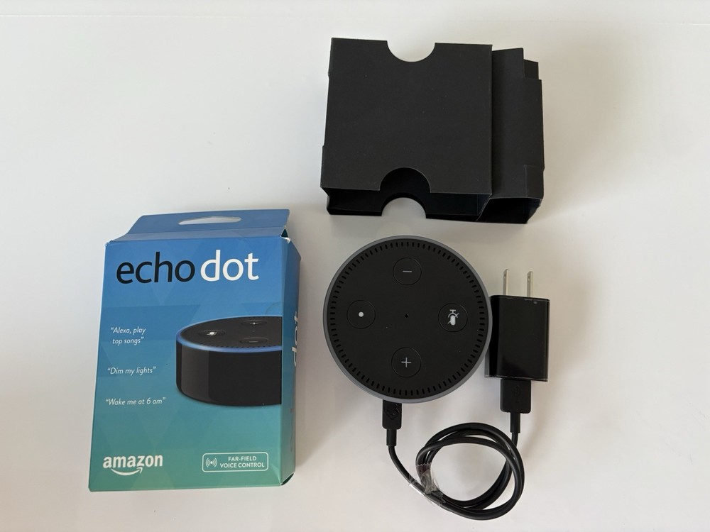 Amazon Echo Dot (2nd Generation) Smart Speaker - Black